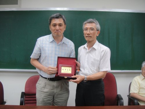 101.06.04 賴恒隆教授榮退休歡送餐會暨張聖容院士座談會