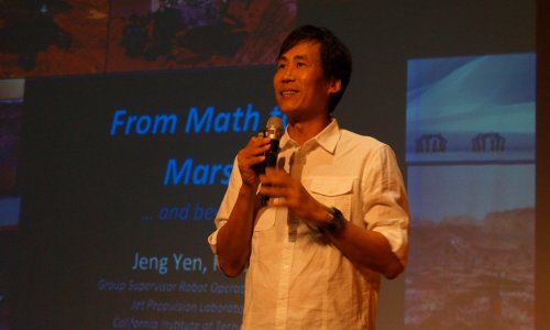 104.06.09 數學系傑出校友專題演講-From Math to Mars (嚴正博士 Dr. Jeng Yen)